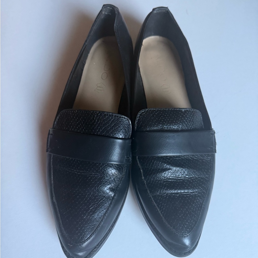 ALDO Women's Beatris genuine leather‎ shoes size 8 - Picture 4 of 8